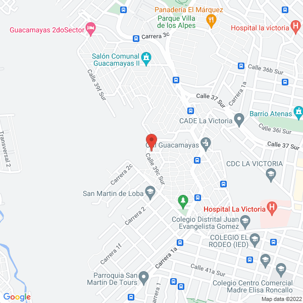 Map of El Mundo De Las Redes Construcción E Instalacion S.A.S