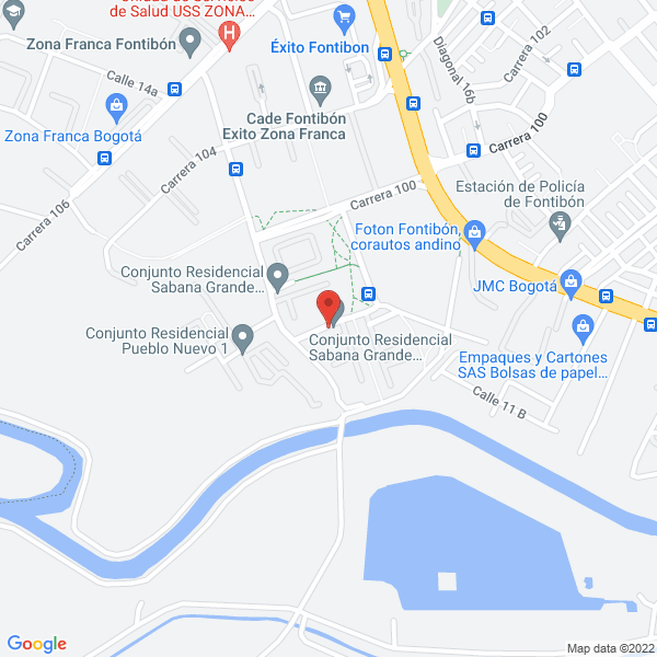 Map of Hernández Distribuciones S.A.S.