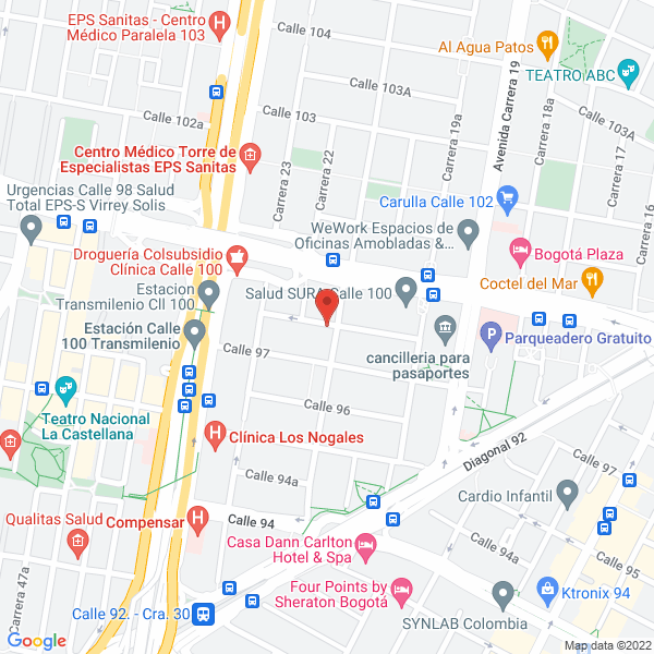 Map of Arepas Venezolanas Y Algo Más S.A.S.
