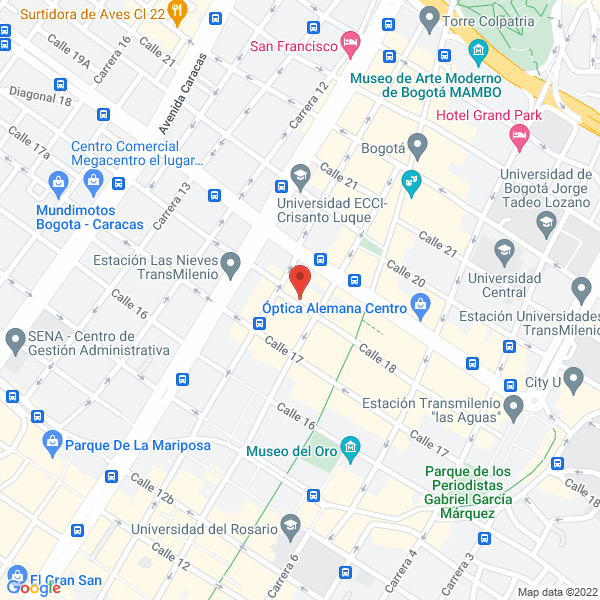 Map of Comercializadora Opciones S.A.S