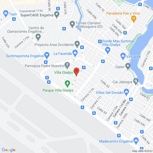 Map of Electrorepuestos Syg S.A.S.