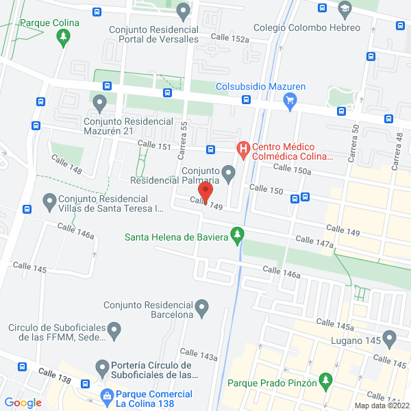 Map of Ajm Soluciones S.A.S.
