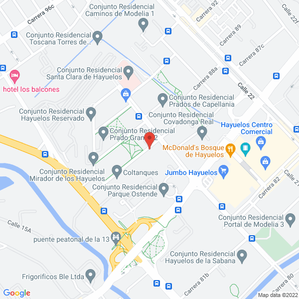Map of Compañia Colombiana Carrocera Ltda.