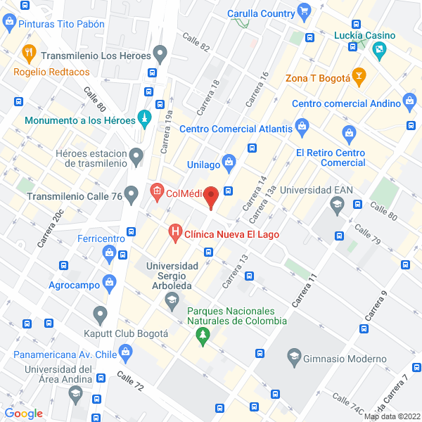 Map of La Imagen Del Computador S.A.S.