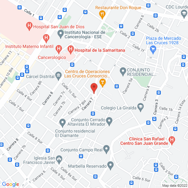 Map of Suministros Médicos Zeza S.A.S.