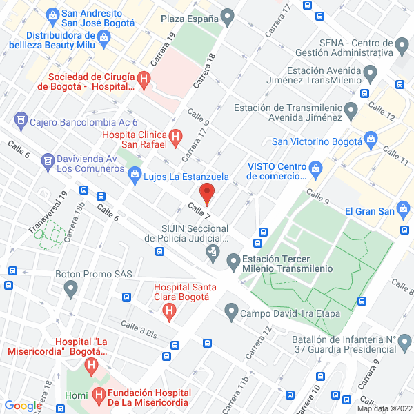 Map of Servi Arranques Y Alternadores S.A.S.