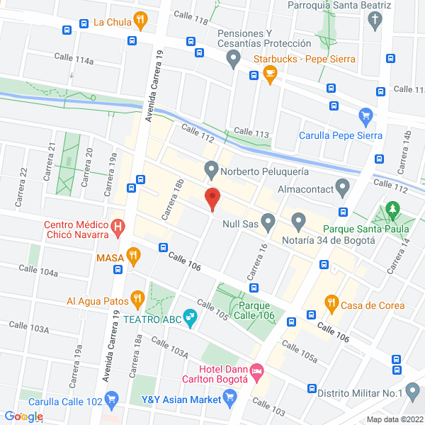 Map of Archivolatino Corporativo S.A.S.