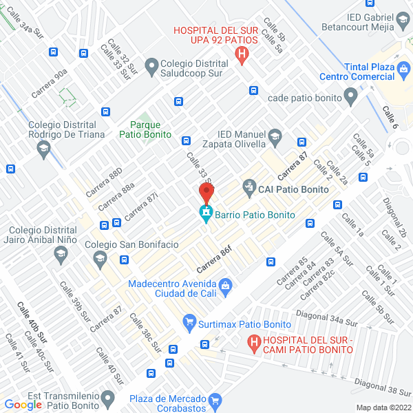 Map of Importpesados S.A.S.