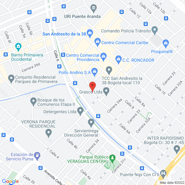 Map of Wox S.A.S.