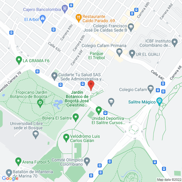 Map of Soluciones Integrales Y Mobiliarias S.A.S.