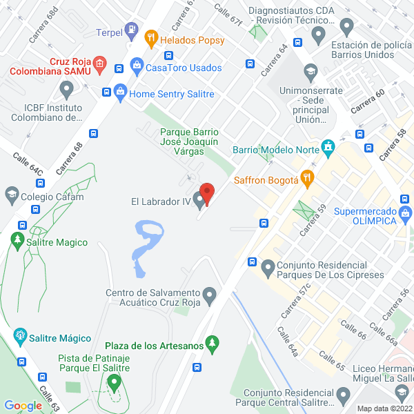 Map of Pro Mark S.A.S.