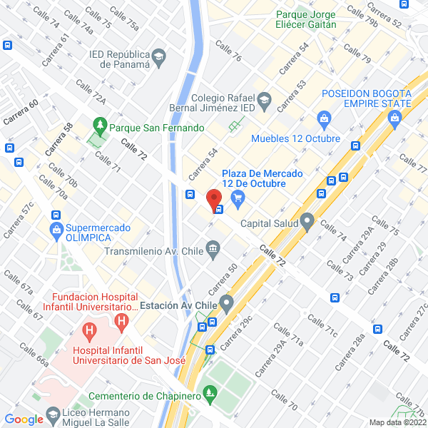 Map of Gedeon Forma Y Funcion E.U.
