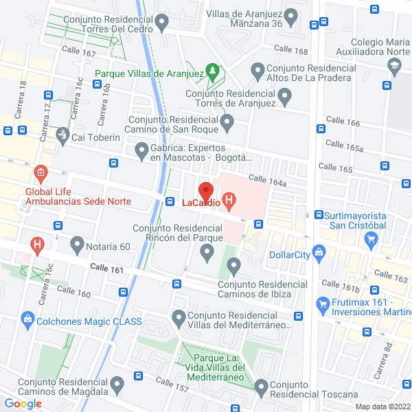 Map of Inversiones Joséfina Ramírez S.A.S.