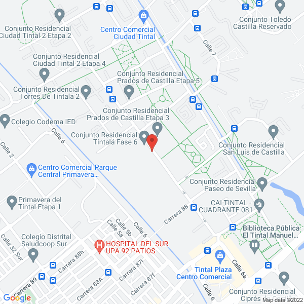 Map of Grupo Camino Al Exito S.A.S.