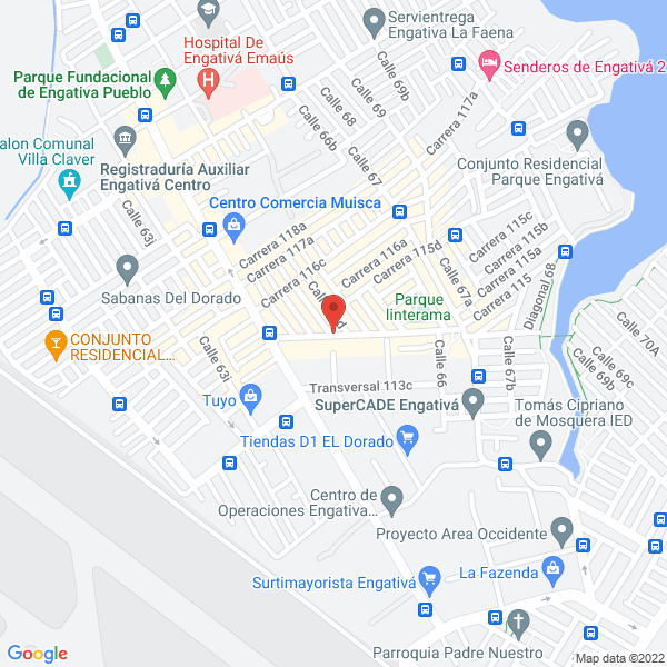 Map of Autos F M S S.A.S.