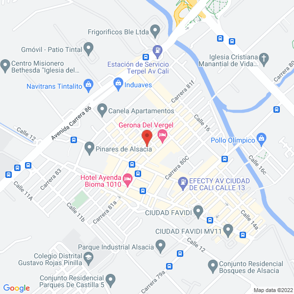 Map of E Syscom Ingeniería S.A.S.