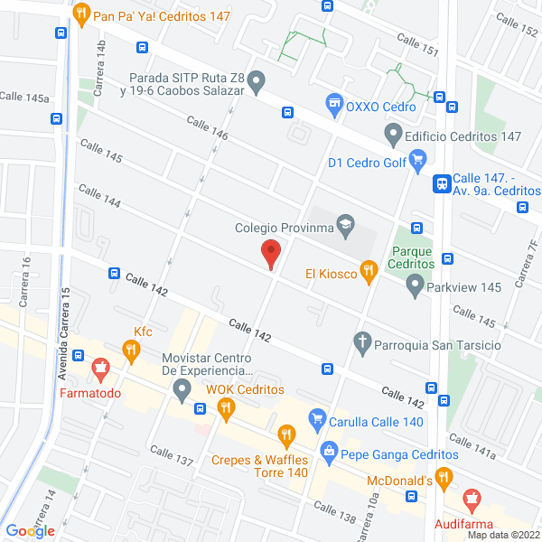 Map of Tienda Garas S.A.S.