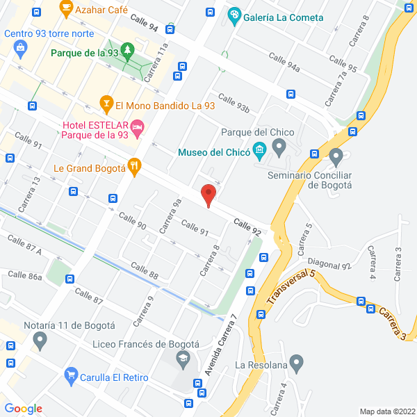 Map of Transortsa S.A.S.