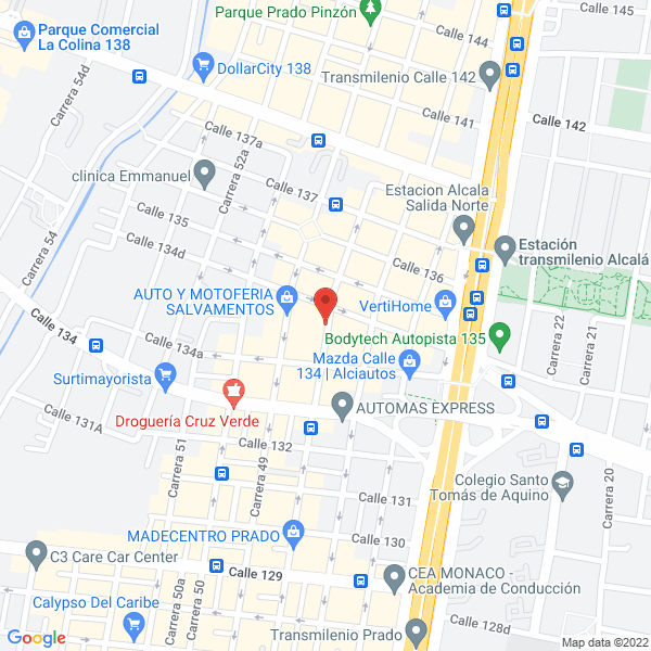 Map of Mister Car Viana González S.A.S.