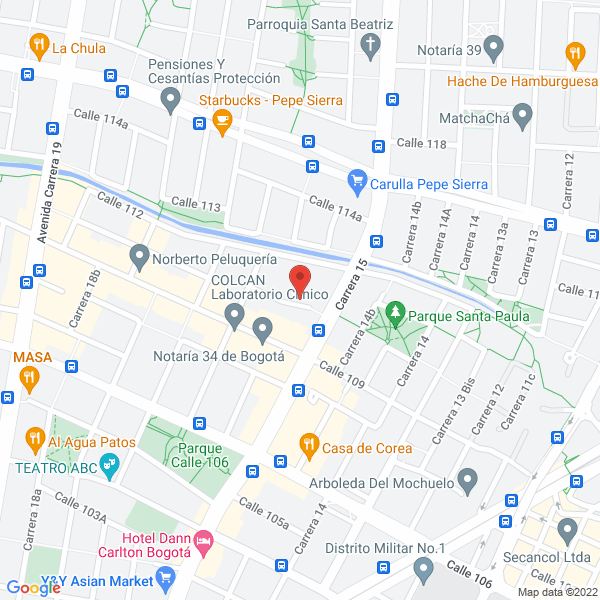 Map of Adblue Colombia S.A.S.