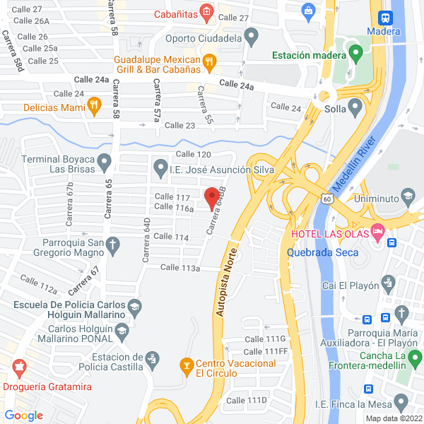 Map of Soluciones Rapidas Ha S.A.S.