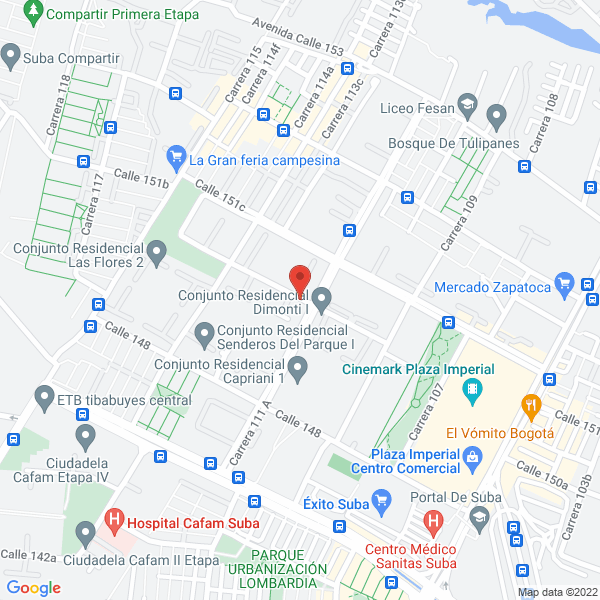 Map of Movigrup S.A.S.