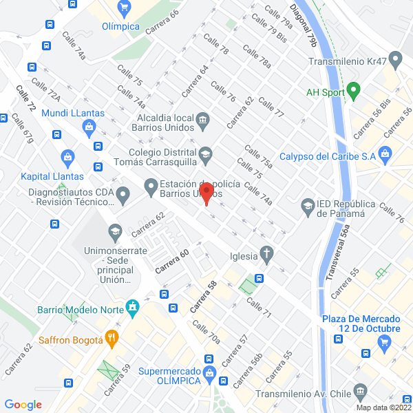 Map of Solintec Corporation S.A.S