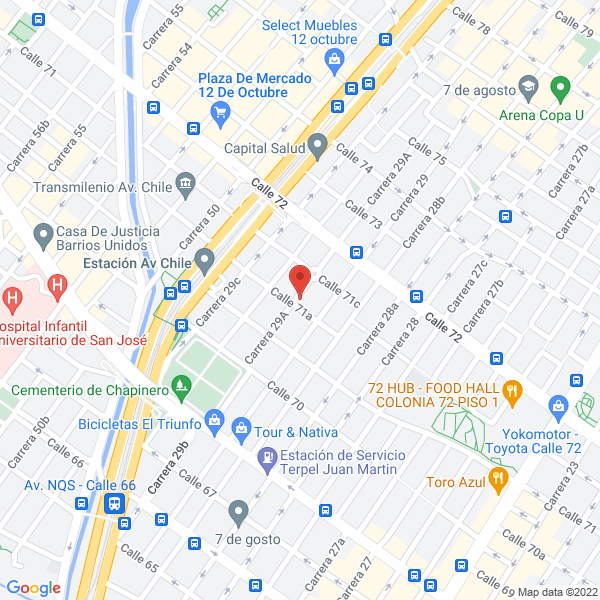 Map of Latas Y Motores S.A.S