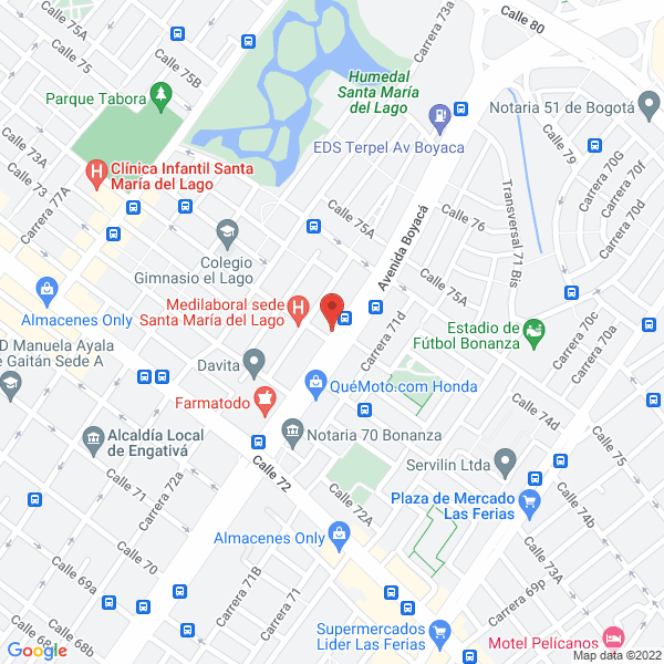 Map of Jdj Energía S.A.S.