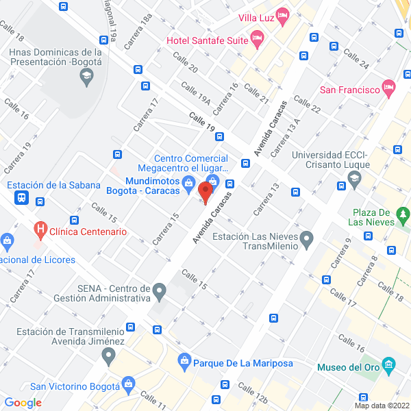 Map of Mottodo S.A.S.