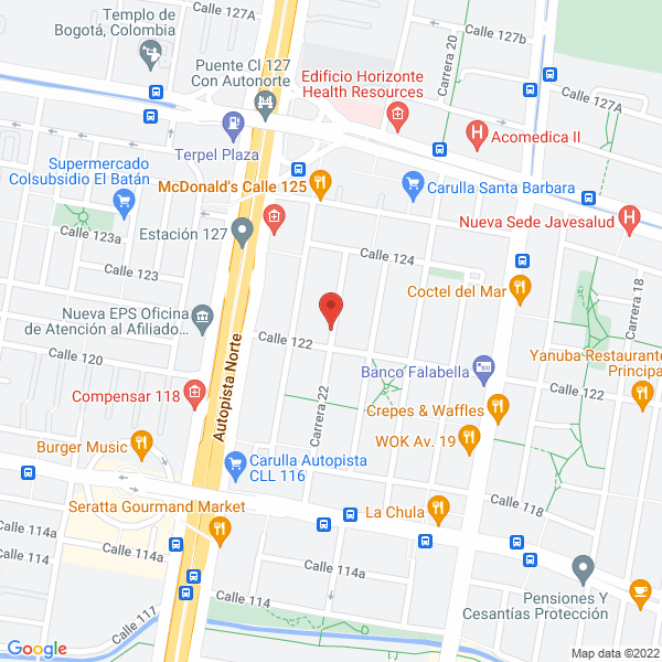 Map of Inversiones Pr S.A.S.