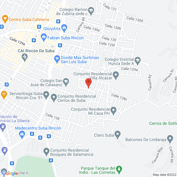 Map of Alianza De Negocios R&B S.A.S.