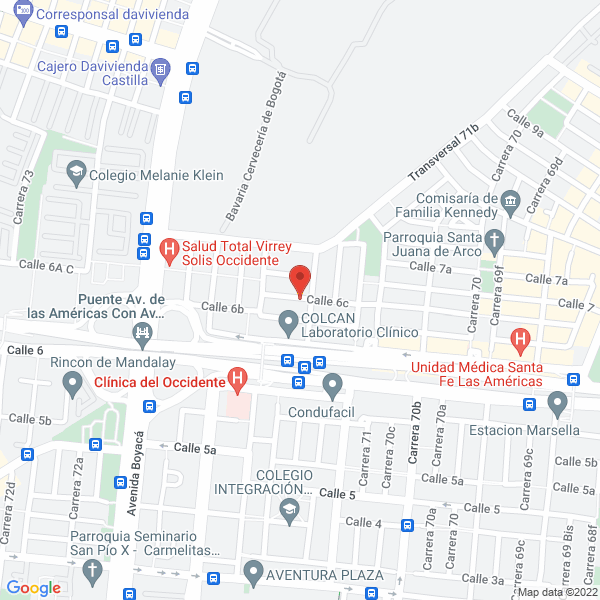 Map of Melanka Electronics S.A.S.