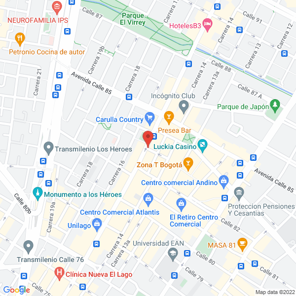 Map of Habibi Express S.A.S.