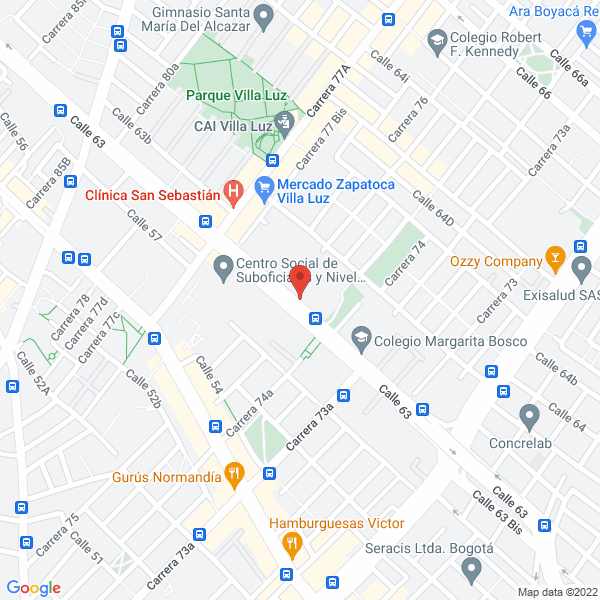 Map of Compañia Comercial E Industrial S.A.S.