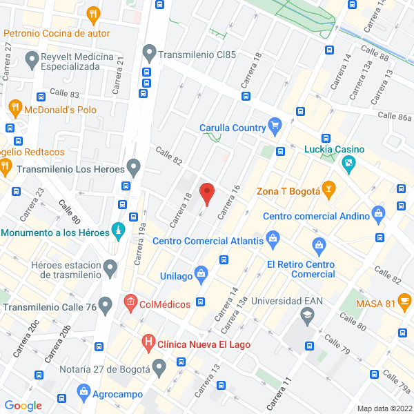 Map of Dream X Drones S.A.S.