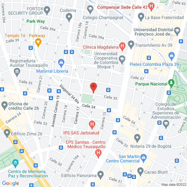 Map of Veo Ingeniería S.A.S.