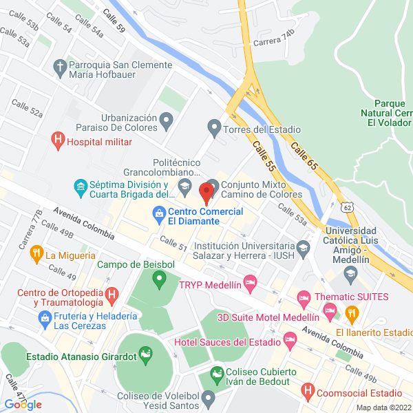 Map of Me Lo Pongo.Com S.A.S.