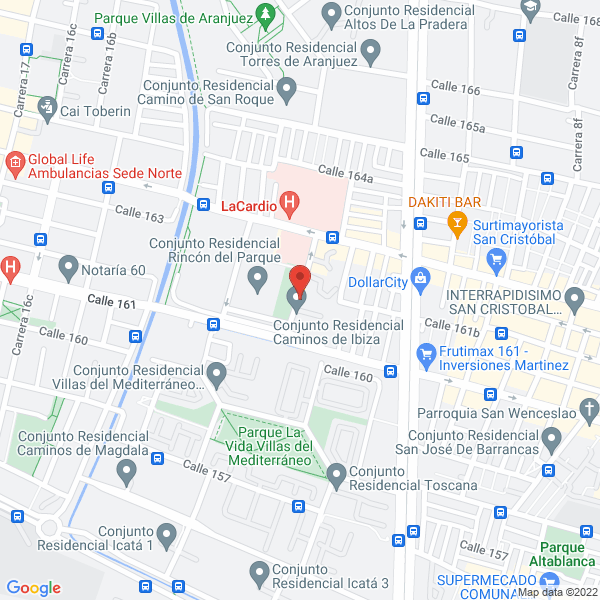 Map of Turizo & Jiménez S.A.S.