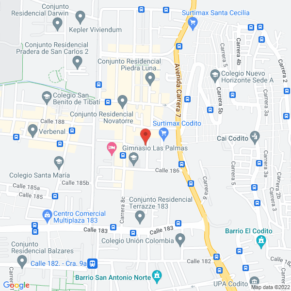 Map of Blindcar S.A.S.