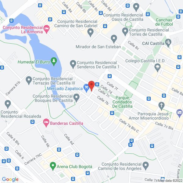 Map of Body Fastfitness S.A.S.