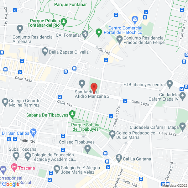 Map of Sg Ingeniería Eléctrica & Construcciones S.A.S.