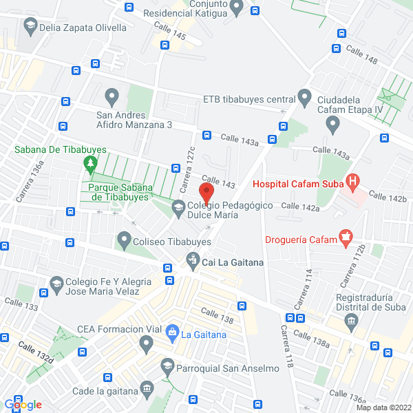 Map of Gladys Marléne Gómez Villalba E.U.