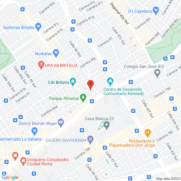 Map of L Montes Proyectos S.A.S.