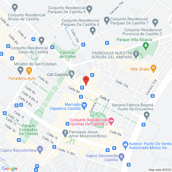 Map of Restaurantes Maestro Cai S.A.S.