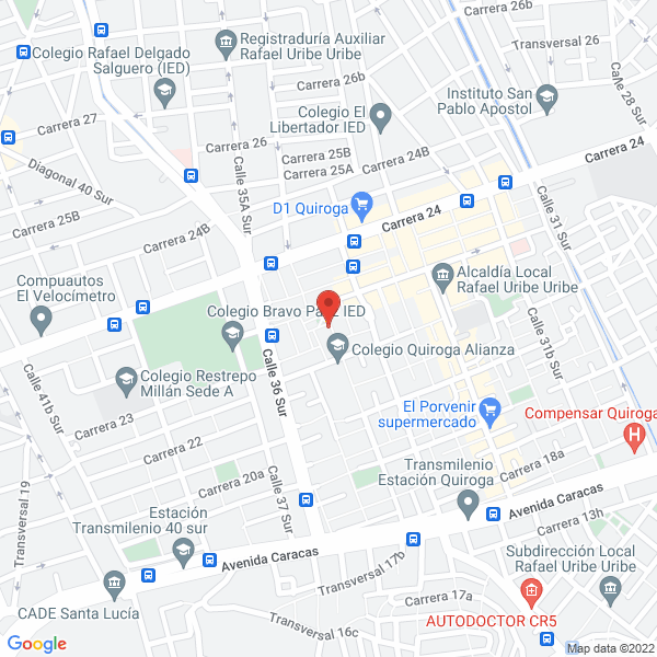 Map of Belgran Electric S.A.S.