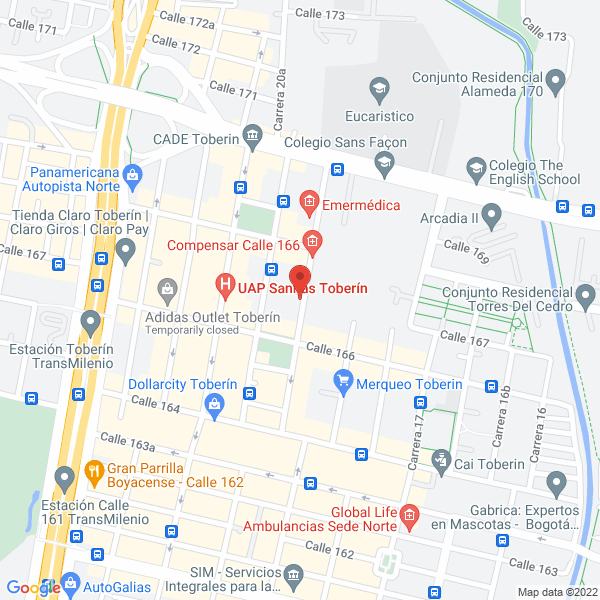Map of La Formula Automotriz S.A.S.