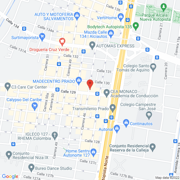 Map of Importadora Y Comercializadora Ortiz S.A.S.