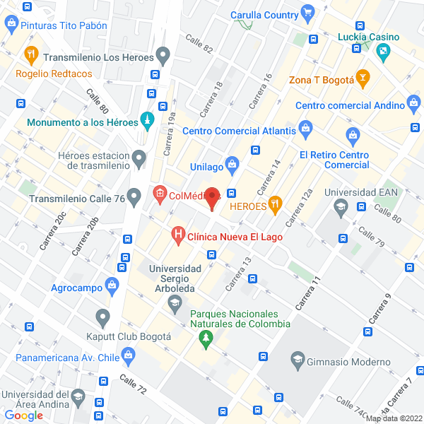 Map of Chip Colombia S.A.S.