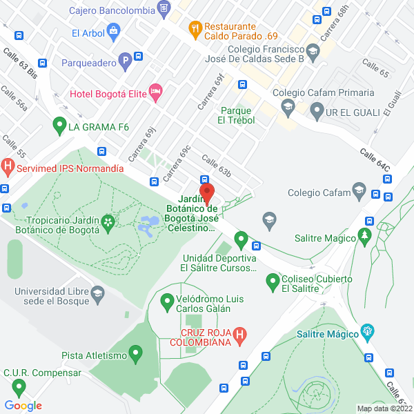 Map of Disea S.A.S